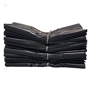 Saco para Lixo Reforçado Emblux - Granel - 100 Litros 50 Unidades