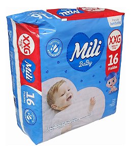 Fralda Mili Baby Jumbinho XXG 1X16
