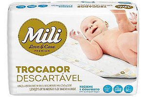 Trocador Absorvente Mili Love & Care Infantil 1X5