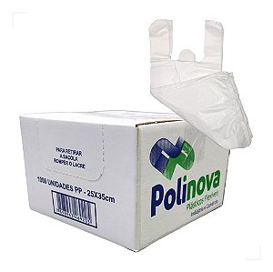 SACOLA CAIXA 25 X 35 - PP