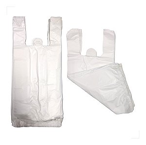 SACOLA BRANCA REFIL 25x35 - PP