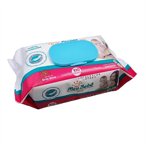 TOALHA UMEDECIDAS MEU BEBE ULTRA 1X100FLS
