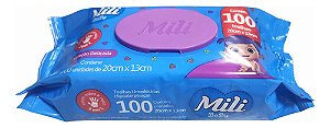 TOALHAS UMEDECIDAS MILI BABY 1X100
