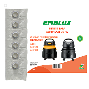 Filtro Para Aspirador de Pó Emblux A-10N1 Fardo