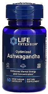Ashwagandha Otimizada 125mg | 60 cápsulas - Life Extension