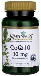 Coq10 (Coenzima10) 10mg | 100 Cápsulas - Swanson