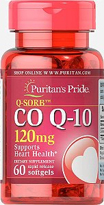 Q-Sorb Coq10 120mg | 60 Softgels - Puritan's Pride