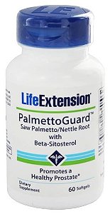PalmettoGuard - Saw Palmetto / Nettle Root com Beta-Sitosterol | 60 Softgels - LifeExtension