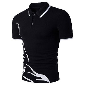 Camisa Polo Masculina OCA-OUT Manga Curta Lançamento 2017