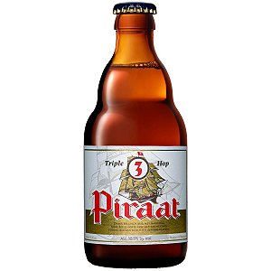 Cerveja Piraat Triple Hop 330ml - 10,5% Alc.