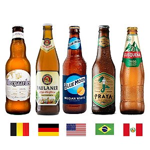 Kit Cervejas Artesanais de Trigo Weiss e Wit