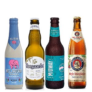 Kit Cervejas Importadas p Presente Nível Iniciante