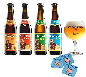 Kit St Bernardus + Taça St Bernardus + Brinde