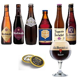 Combo Trapista com Taça Trapista St Bernardus