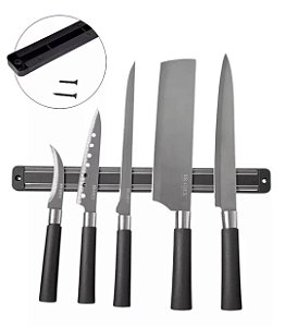 Barra Magnética Imã P/facas, Ferramentas 33cm