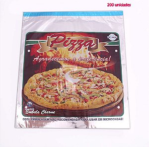 EMBALAGEM PARA PIZZA ENVELOPE TÉRMICO  50x50 cm - 200 Unidades