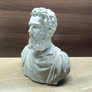 Busto Romano Masculino - 31cm