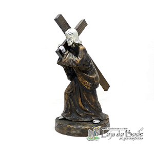 Paixão de Cristo - Jesus Carregando a Cruz - Grande