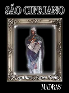 SAO CIPRIANO O LEGITIMO (CAPA PRETA)