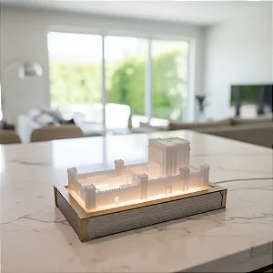 Luminária Templo de Salomão - LED Bivolt