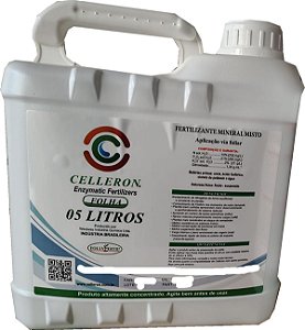 Celleron Fertilizante Foliar Bioestimulante Galão 5 Litros