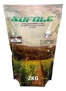 Sufolc Pacote 2 Kg Calda Sulfocálcica Pronta (Sulfocal) Ecocert Orgânico - Flores / Frutas / Hortaliças