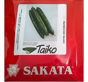 Semente Pepino Japones Taiko Sakata Env. 1.000 Sementes