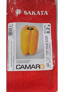SEMENTE PIMENTAO CAMARO AMARELO 1.000 SEMENTES SAKATA