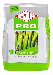 Sementes Quiabo Santa Cruz 47 Pacote 1kg Isla Super Semente