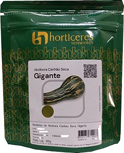 Semente De Abóbora Canhão Seca Gigante 100 Grs Horticeres