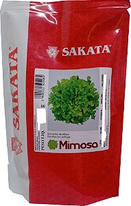 Sementes De Alface Mimosa Com 7.500 Sementes Sakata
