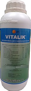Fertilizante Foliar Vitalik Cálcio Magnésio E Micros 1 Litro