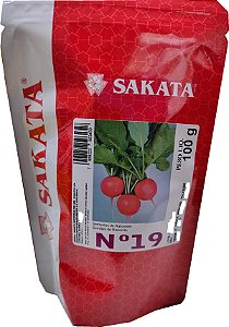 Sementes De Rabanete N° 19 - 100 Gramas Sakata