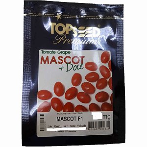 Semente De Tomate Grape Hibrido Mascot F1 - Envelope com 500 Sementes TopSeed