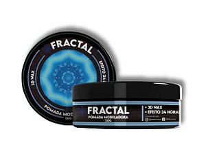 Pomada Modeladora Fractal 3D Wax Efeito 24 horas (130g)