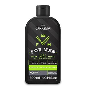 Shampoo 3 em 1 Origem For Men 300ml