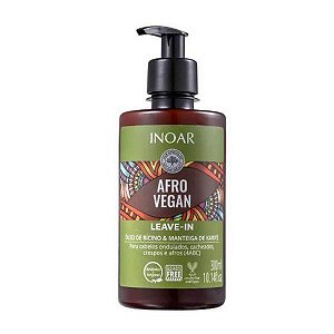 Leave In Inoar Afro Vegan - 300ml 