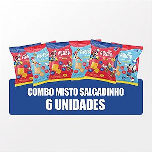 COMBO MISTO KIDS SALGADINHO - 6 UNIDADES