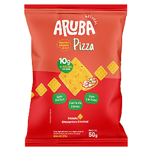 Aruba Salgadinho COM PROTEÍNA Sabor Pizza - 50gr