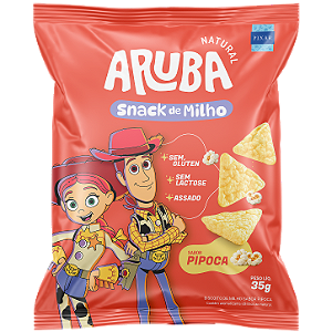 Snack de Milho Aruba Sabor Pipoca Toy Story 35g