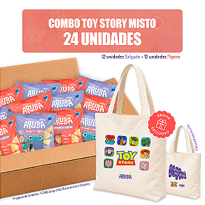 MASTER COMBO MISTO TOY STORY - COMPRE 20 E LEVE 24 UNID