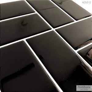 Azulejo Metrô Resinado Concept Black