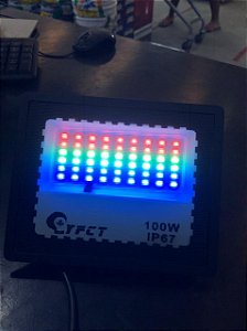 REFLETOR LED 100W *RGB* YFCT IMP
