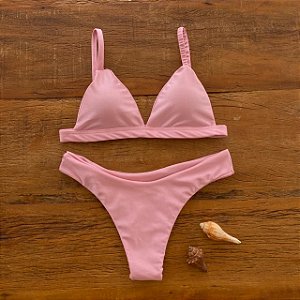 Biquíni rosa bebe Outlet