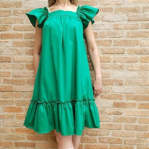 Vestido Mae Bolonha Verde