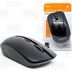 Mouses Ecooda USB 3.0 Wireless Ergonômico Sem Fio