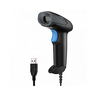 LEITOR DE CÓDIGO DE BARRAS USB COM CABO 1,45M MDK-100 TOMATE