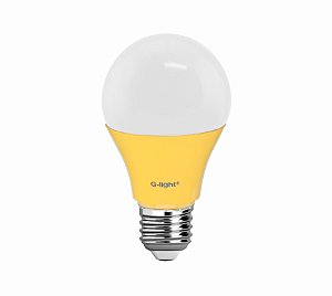 LAMPADA LED BULBO A60 6W BIVOLT ANTI-INSETO E27 GLIGHT