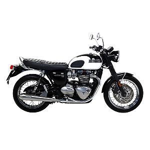 Ponteira Arrow dupla em inóx - Triumph Bonneville T120