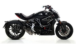 Ponteira Arrow e link titânio Pro race - Ducati X Diavel 16'~21'